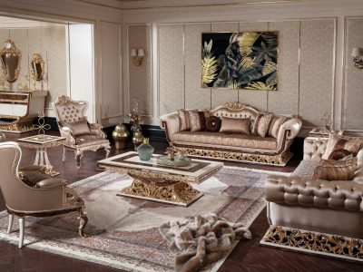 Luxury Turkish Sofa with center table DFI 1005ZE