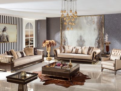 Luxury Turkish Sofa with Center Table DFI202HG