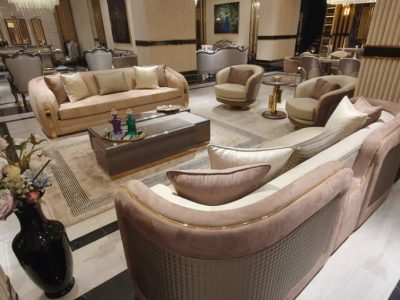 Luxury Executive 7 Seater Sofa with center Table DFI1007GH